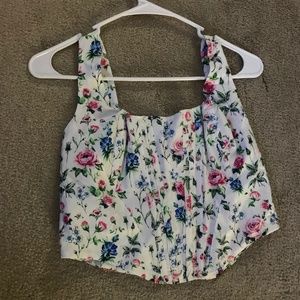 Corset Floral Top